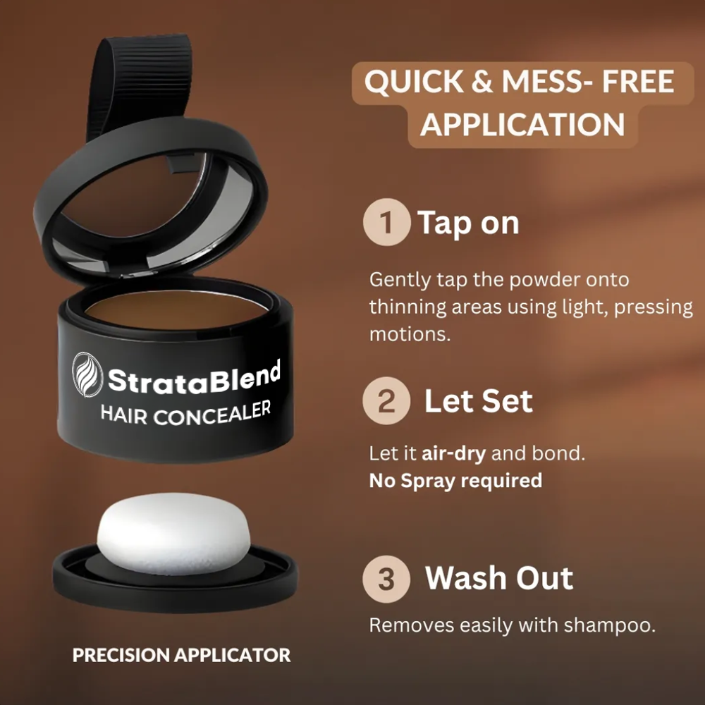 StrataBlend Scalp & Hair Concealer Powder